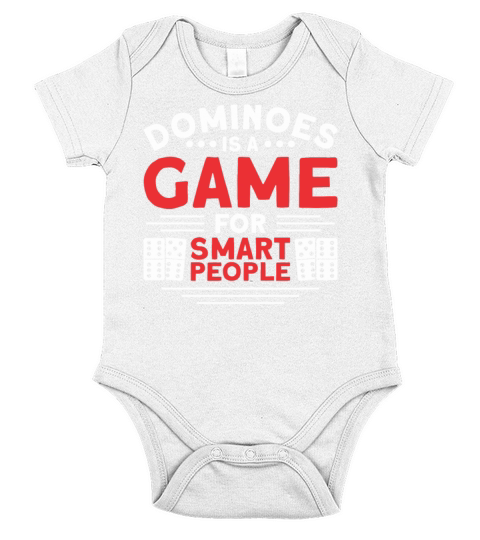 Classic Dominoes Play Domino Dominoes Short Sleeve Baby One-Piece