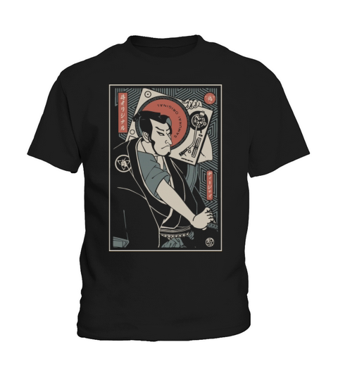 samurai original country tranditional japanese Kids T-Shirt