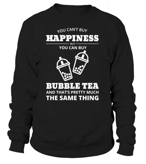 Bubble Tea Lover Boba Tea Design Women's Sweatshirt