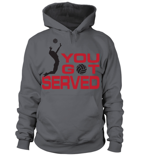 Volleyball - You got served Women's Hoodie