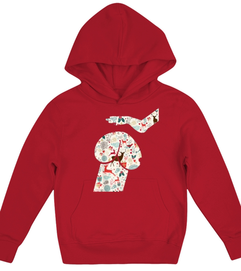 Dirty mind dog or Dick Christmas penis Dog Kids Hoodie