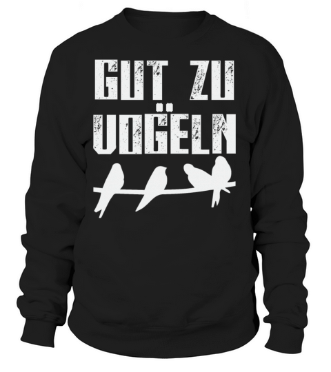 Bird Joke German Birds Pun Women's Sweatshirt