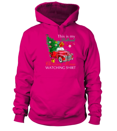 Red Truck This Is My Hallmarks Christmas Movie Women's Hoodie