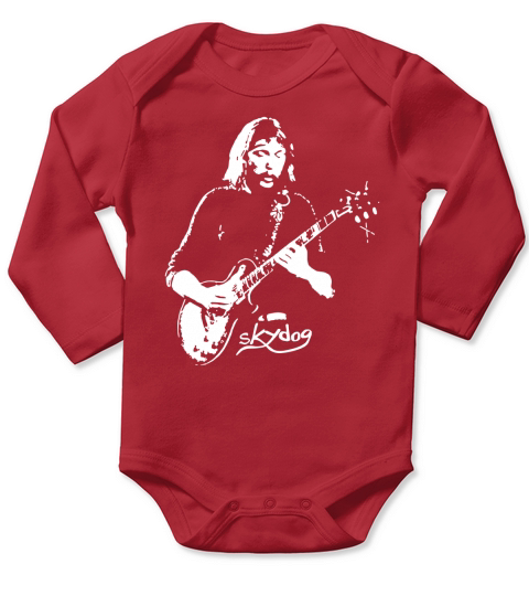 Duane Allman Skydog Fan Long Sleeve Baby One-Piece