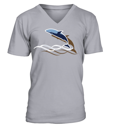 Whale Men's V-Neck T-shirt