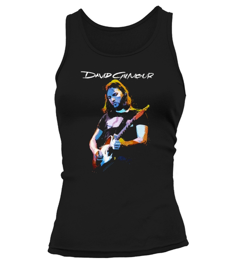 Popfunk David Gilmour Pink Floyd Guitar Tank top Woman