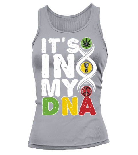 Its In My DNA Fingerprint Gift for Reggae Music Women's Tank Top
