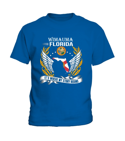 Wimauma Florida  Its where my story begins Kids T-Shirt