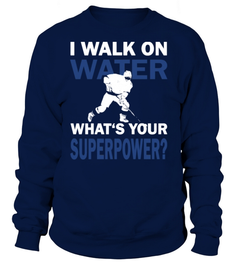 Ice Hockey Superpower Funny Saying Women's Sweatshirt