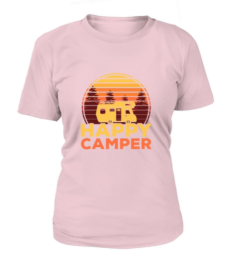 Happy Camper Funny Camping gift Women's T-Shirt