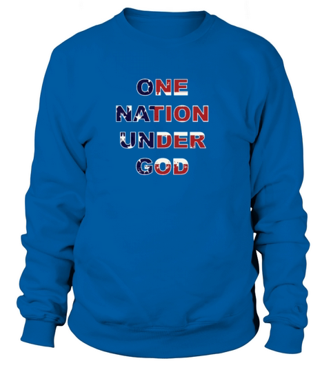 One Nation Under God Men's Sweatshirt