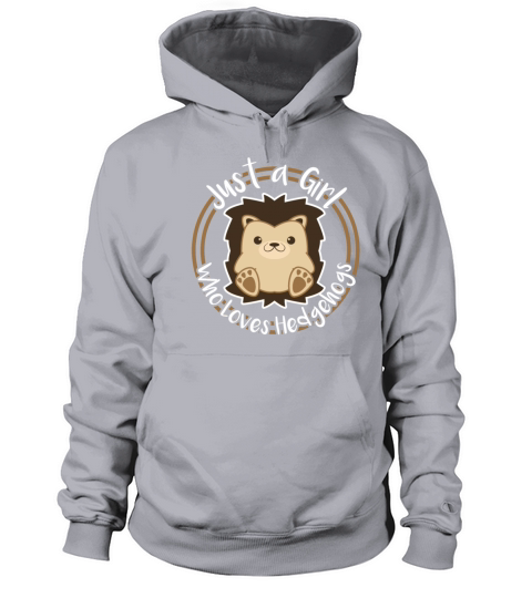 Just A Girl Who Loves Hedgehogs Lover Owner Women's Hoodie