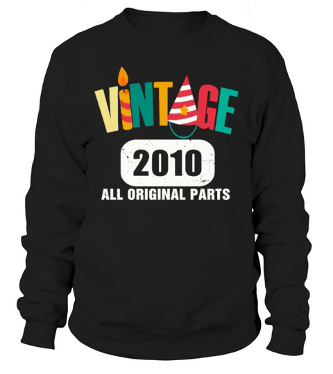 Vintage 2010 All Original Parts Men's Sweatshirt