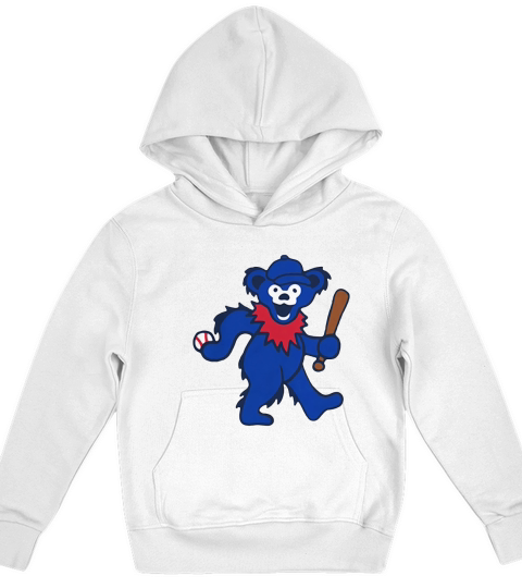 Grateful Dead Dancing Bear Baseball shirt Kids Hoodie