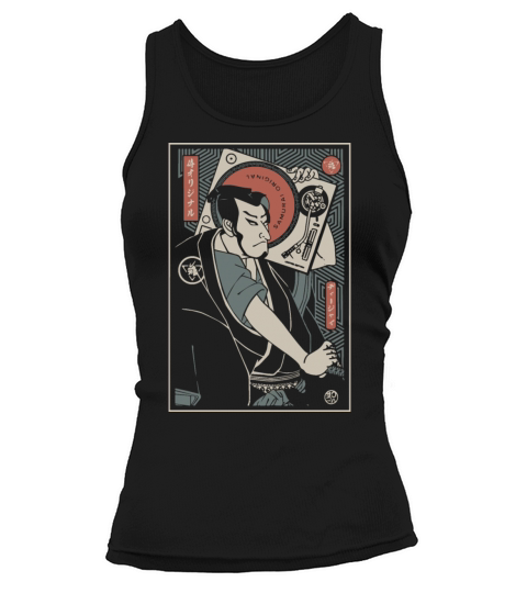 samurai original country tranditional japanese Women's Tank Top