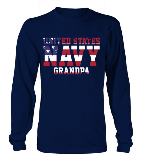 US Navy Grandpa Women's Long Sleeve