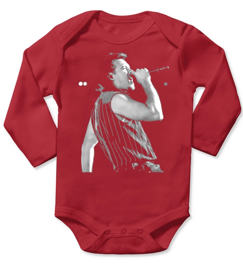 Morgan Wallen Singing Cool Long Sleeve Baby One-Piece