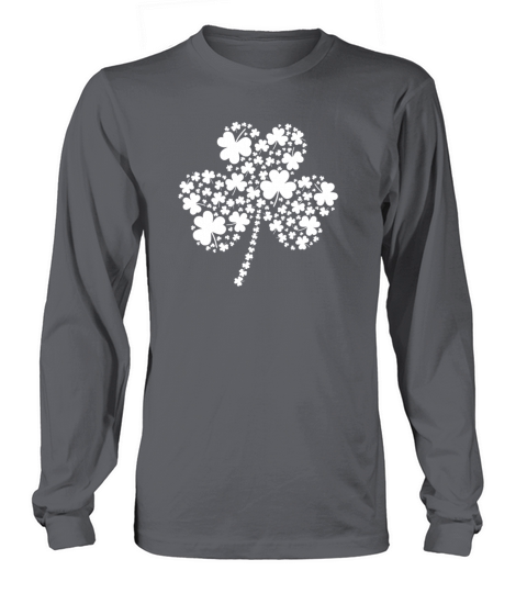 St Patricks Day Irish Shamrock Clover Women's Long Sleeve
