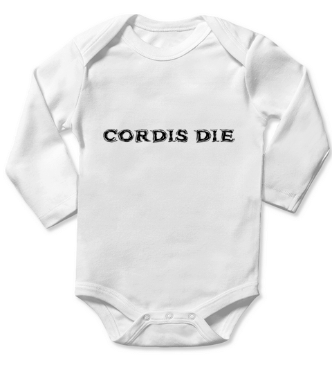 cordis die Long Sleeve Baby One-Piece
