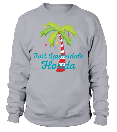 Fort Lauderdale Florida Christmas Men's Sweatshirt