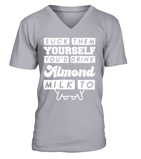 vegan cow animal love milk animals Men's V-Neck T-shirt