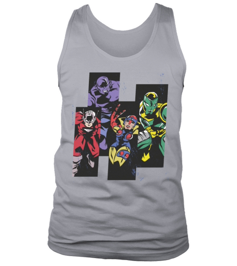 Different Superheroes Men's Tank Top
