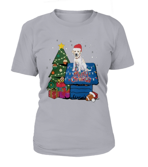 Labrador Retriever Ugly Sweater Weihnachten T-Shirt Woman