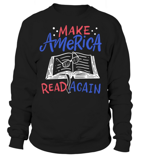 Patriotic Reading Women's Sweatshirt