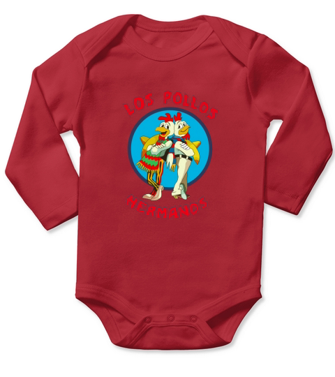 los pollos hermanos Long Sleeve Baby One-Piece
