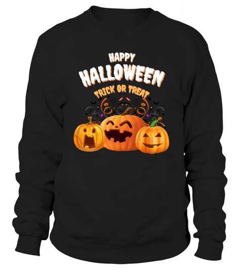 Halloween Trick Or Treat Pumpkin Women's Sweatshirt