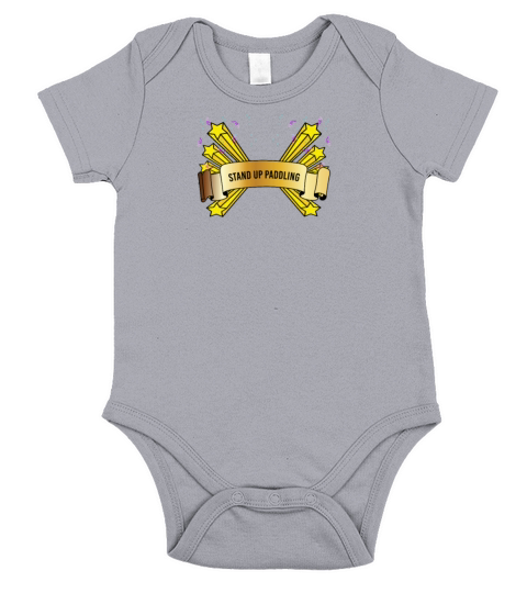 Stand Up Paddling Short Sleeve Baby One-Piece