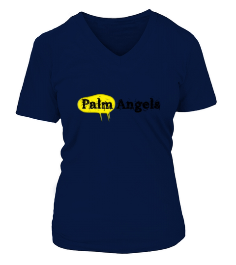 Palm Angels Women's V-Neck T-shirt