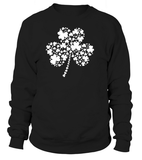 St Patricks Day Irish Shamrock Clover Women's Sweatshirt