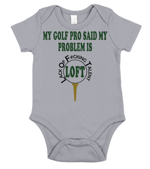Trouble on the Driving Range Short Sleeve Baby One-Piece