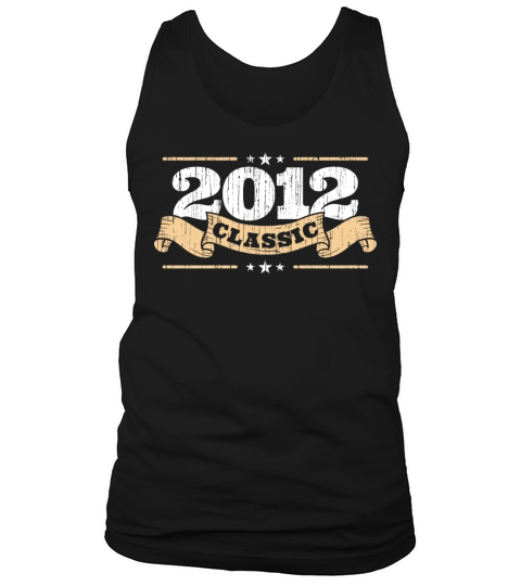 Anniversary 2012 Classic Matching Couple Distresse Men's Tank Top