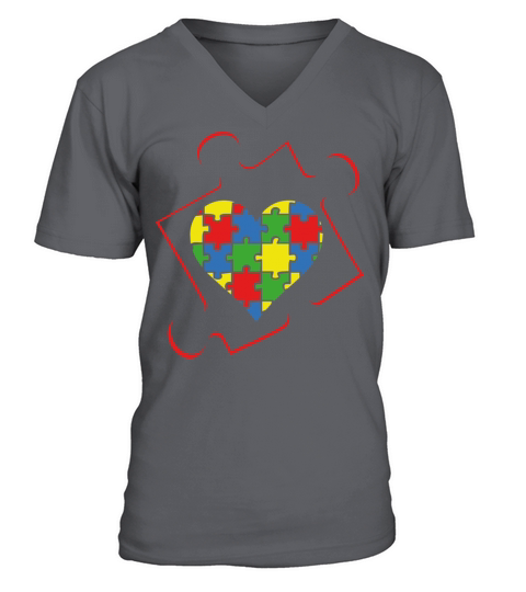 Autism Awareness V-Neck T-shirt