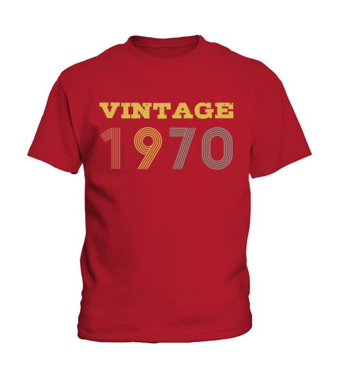 Vintage 1970 Kids T-Shirt