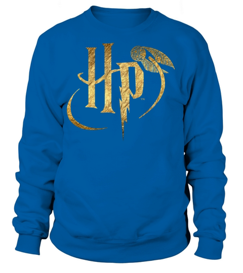 Harry Potter Small Logo Gold Women's Sweatshirt