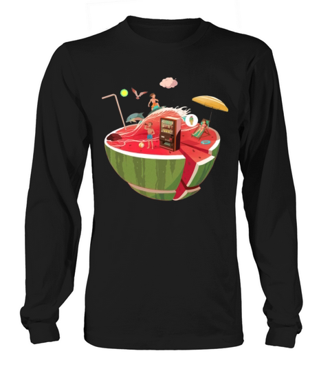 Watermelon Beach Women's Long Sleeve