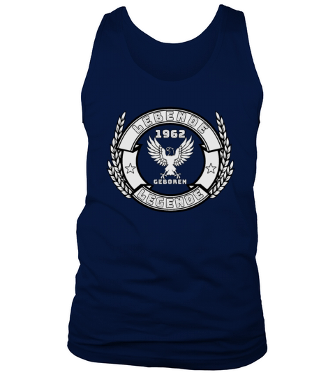 60th Birthday Vintage 1962 Lebende Legende 1962 Tank Top Unisex