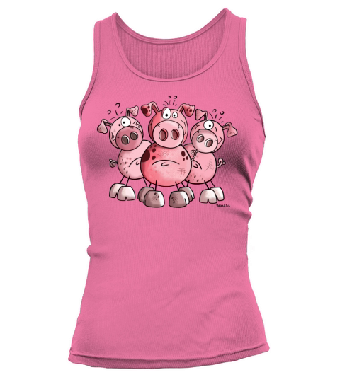 Three funny pigs - Pig - Sow - Cartoon - Gift Women's Tank Top