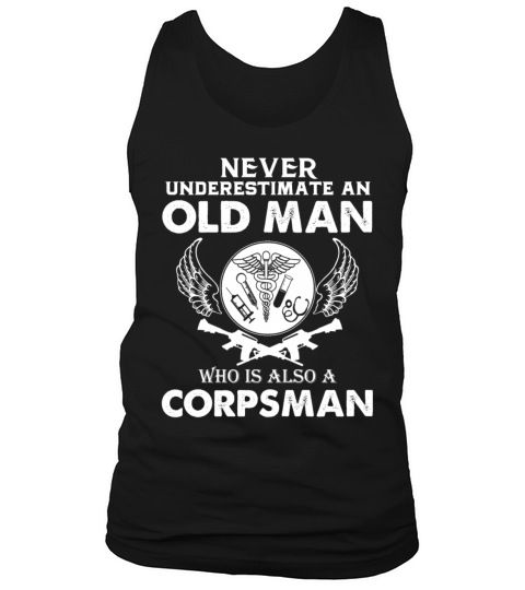 Old Man Corpsman Shirt Men's Tank Top