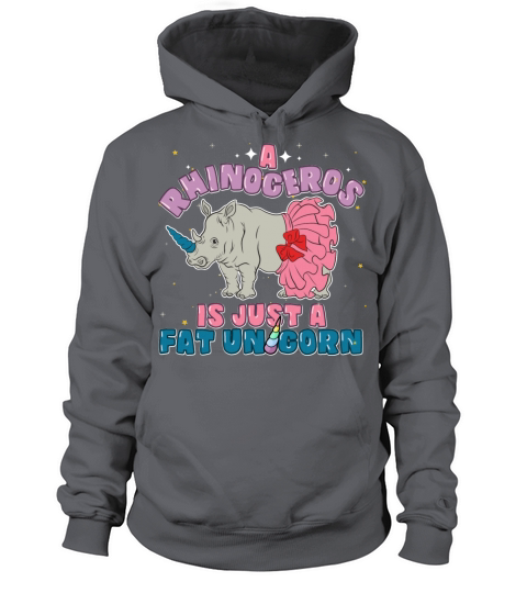 Funny Unicorn Rhinoceros Animal Pun Women's Hoodie