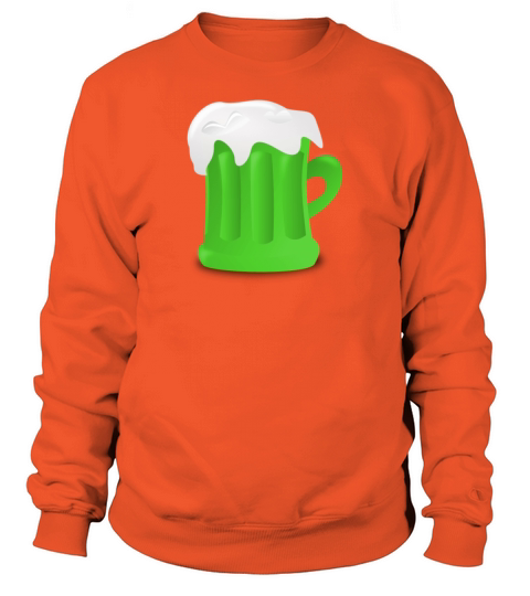 Green Beer Stein St Patricks Day Drinking Tee Women's Sweatshirt