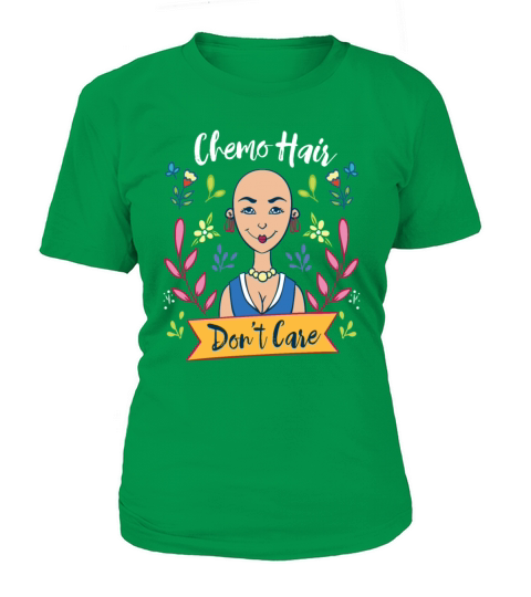 Chemo Hair Fuck Cancer Therapy Lymphoma Funny Gift Women's T-Shirt