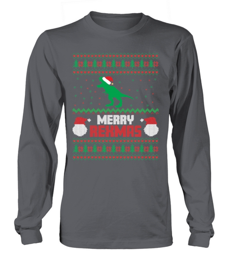 Merry Rexmas - Funny dinosaurs Christmas Women's Long Sleeve