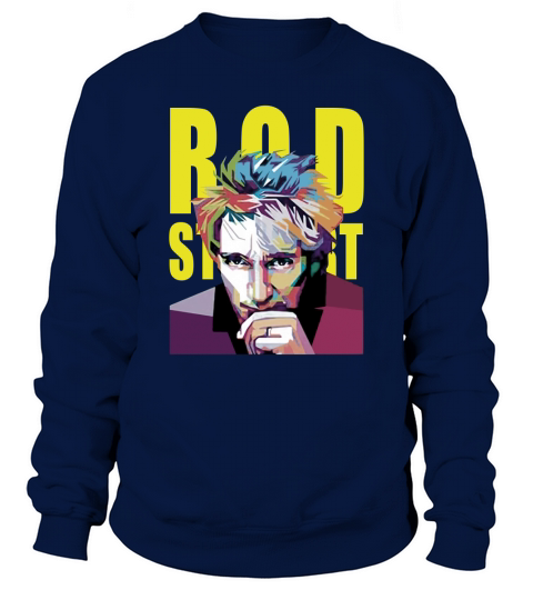 Vintage Rod Stewart Paint Art Sweatshirt Unisex