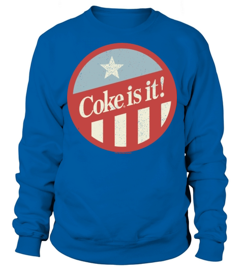 Coca-Cola Coke It Is Circle LogoGift Tee Men's Sweatshirt