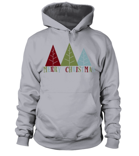 Merry Christmas Trees Women's Hoodie