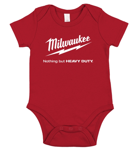 Milwaukee Nothing But Heavy Duty Womens Short Sleeve Baby One-Piece